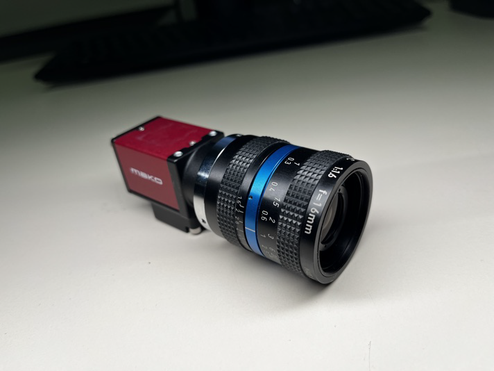 <b>Figure 4:</b> The camera Allied Vision Mako G‑507B used in the experiment.