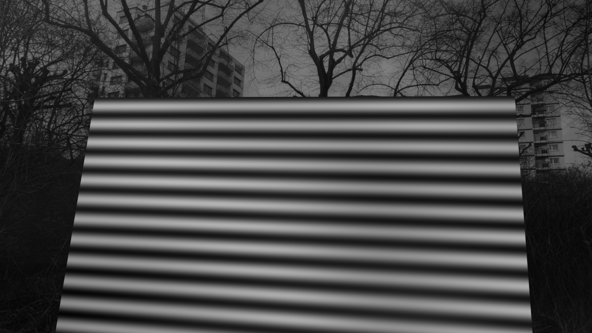 <b>Figure 5:</b> Simulation of camera calibration in a near-realistic environment using the Mitsuba rendering system.